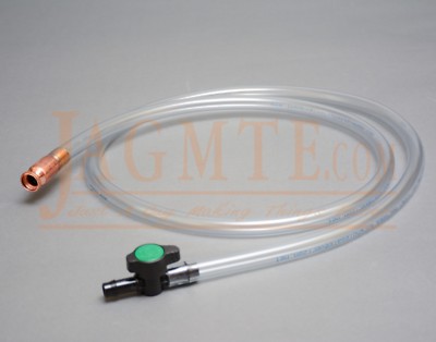 Original Safety Siphon KIT -6' Hose, 1/2'' Valve, on/off Valve, 9'' Extension Hose