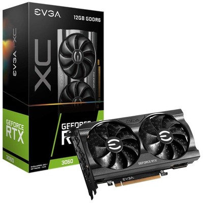 EVGA GeForce RTX 3060 XC BLACK GAMING 12GB GDDR6 Graphics Card