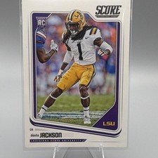 Panini Score 2018 Donte Jackson LSU Tigers Rookies Rookie Card #409. rookie card picture