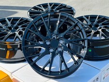 4 NEW 19" Black Rims Wheels Fits Lexus ISF IS200t IS250 IS300 IS300h IS350 IS500