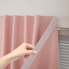 Self Adhesive Blackout Curtains- Stick on Curtains Shades Window Blinds Curtains