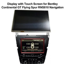 Display with Touch Screen for Bentley Flying Spur Continental RNS810 Navigation