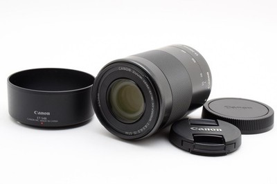 Canon EF-M 55-200mm f/4.5-6.3 IS STM Black Lens From Japan [Exc+++] #A