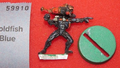 Games Workshop Warhammer 40k Culexus Assassin Metall Figur 1997 WH40K GW OOP