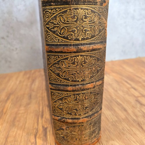 Antique Self-Interpreting Family Bible REV. JOHN BROWN. Illustrated 1860s, Brass - Imagen 14 de 24