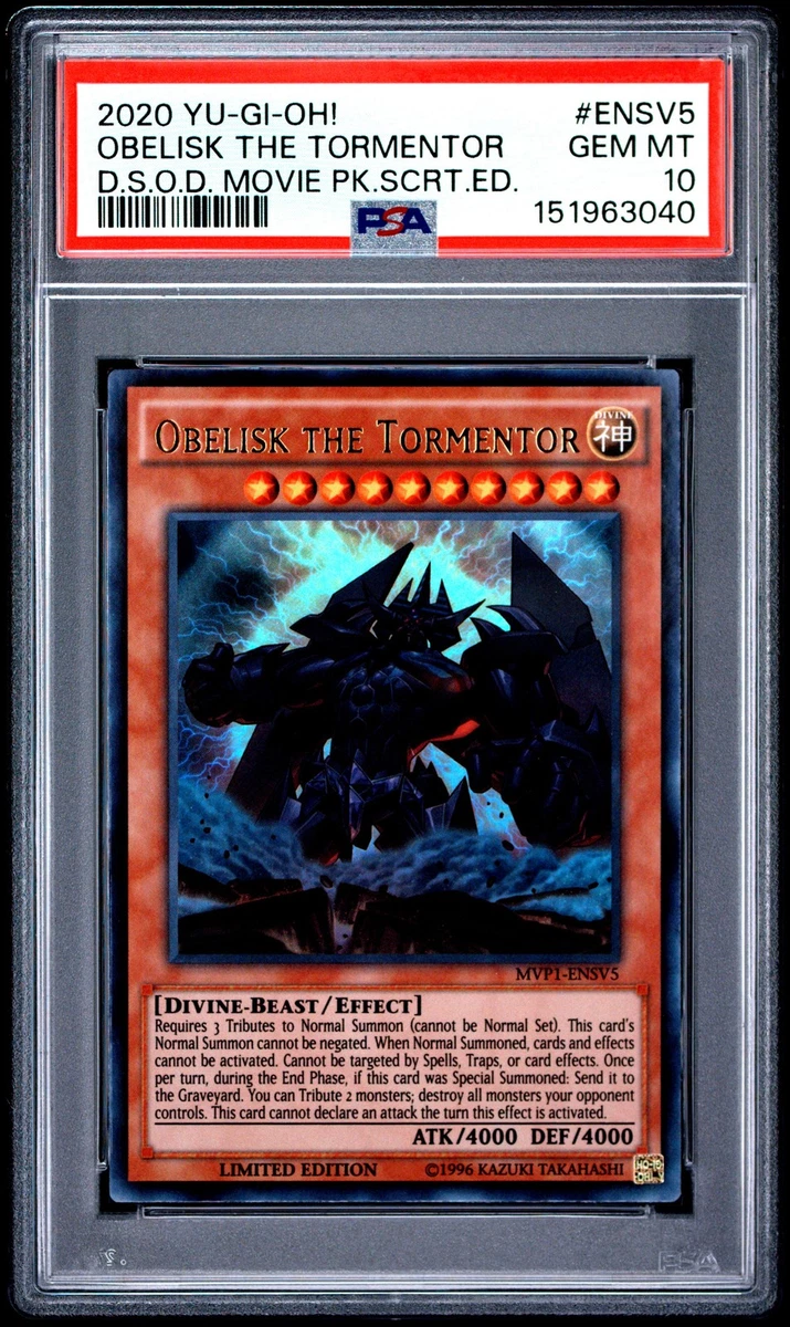 Obelisk The Tormentor Yu-Gi-Oh! TCG Ultra Rare Individual