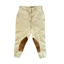 Pytchley Girls Riding Pants Breeches Medium Large Made In England