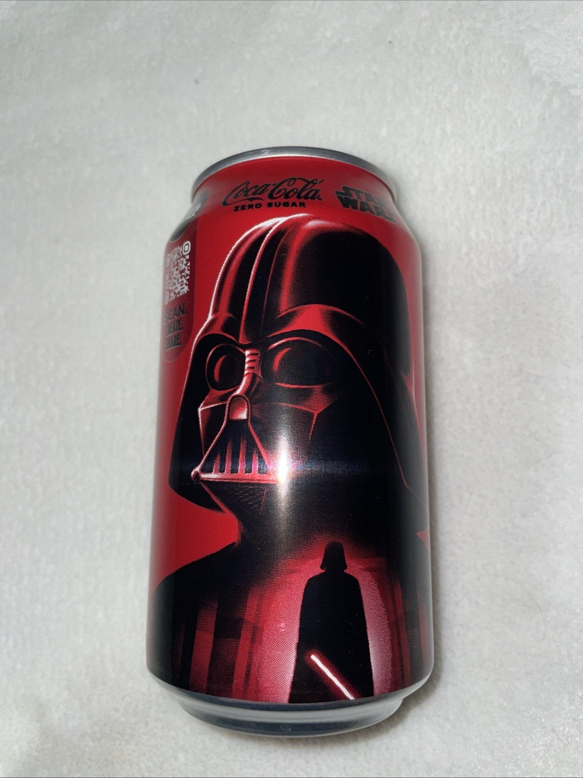 Coca Cola Zero Star Wars Limited Edition Can DARTH VADER New 2025 Sealed