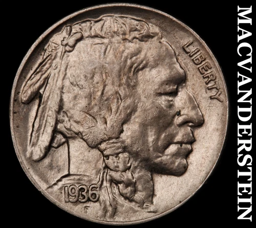 1936 Buffalo Nickel- Uncirculated Luster No Reserve #i8558