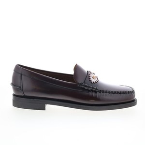 Sebago Classic Handsewns Leather Penny Loafers 9.5 E Black Genuine Preppy Ivy Vintage Sebago Loafers - Etsy main image 4