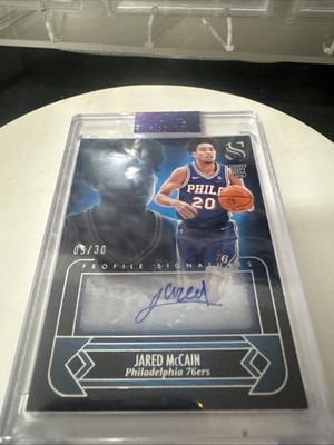Profile Signatures Jared Mc Cain Signed Auto /30 Rookie Card
