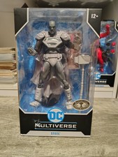 Mcfarlane DC Multiverse Reign of The Supermen Steel Platinum Chase
