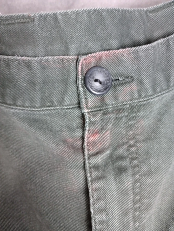 Arborwear Original Tree Climbers Pant Green Measures 36x27 READ DESCRIPTION  - Image 4 of 4