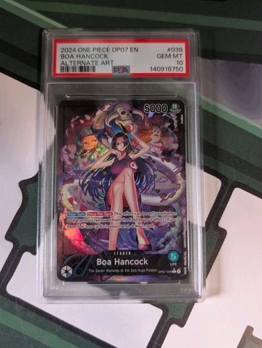 OP07-038 EN Alternate Art Leader #038 Boa Hancock PSA 10