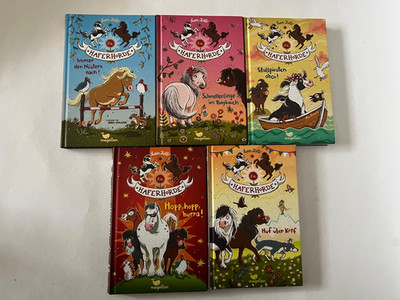 Bücherpaket: Die Haferhorde Band 3, 4, 5, 6 und 7 - Suza Kolb