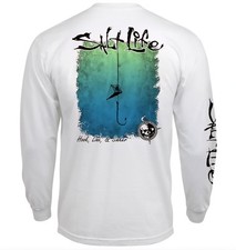 Salt Life Big Tall Hook Line Sinker Mens Graphic T-shirt 3x Or 4x