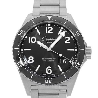 Glashütte SeaQ Automatik 43mm Pre-Owned - Sehr Gut 1-36-13-01-80-70 Edelstahl