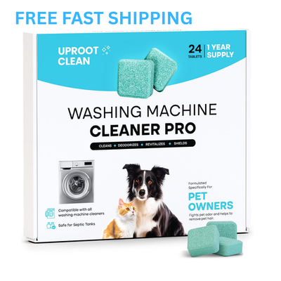 #ad Uproot Clean Washing Machine Cleaner Tablets 24 Pack for a 12 Month Supply. Fo $29.99