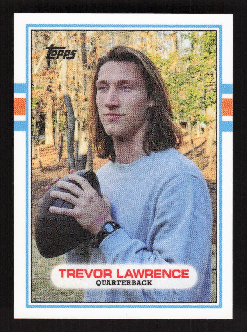 Trevor Lawrence 2021 Topps x Trevor Lawrence #27 Rookie RC