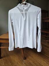 Samshield White Show Shirt Size Small