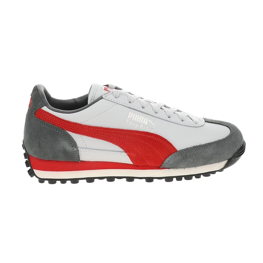 PUMA Easy Rider Mix Lace Up Mens Grey Sneakers Casual Shoes 39902509