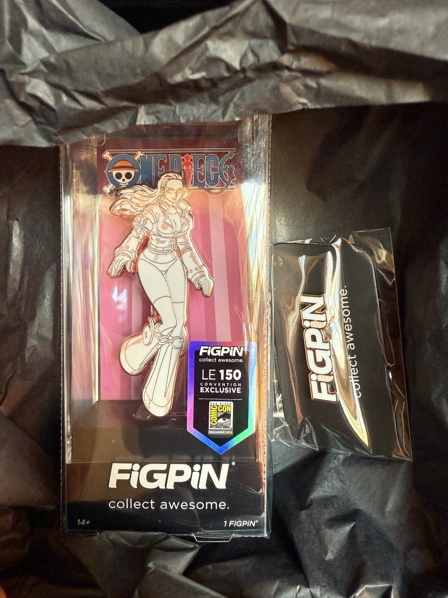 SDCC 2025 FIGPIN Exclusive One Piece Chase Rose Gold Nico Robin
