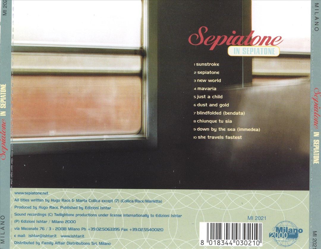 SEPIATONE IN SEPIATONE NEW CD 8018344030210| eBay