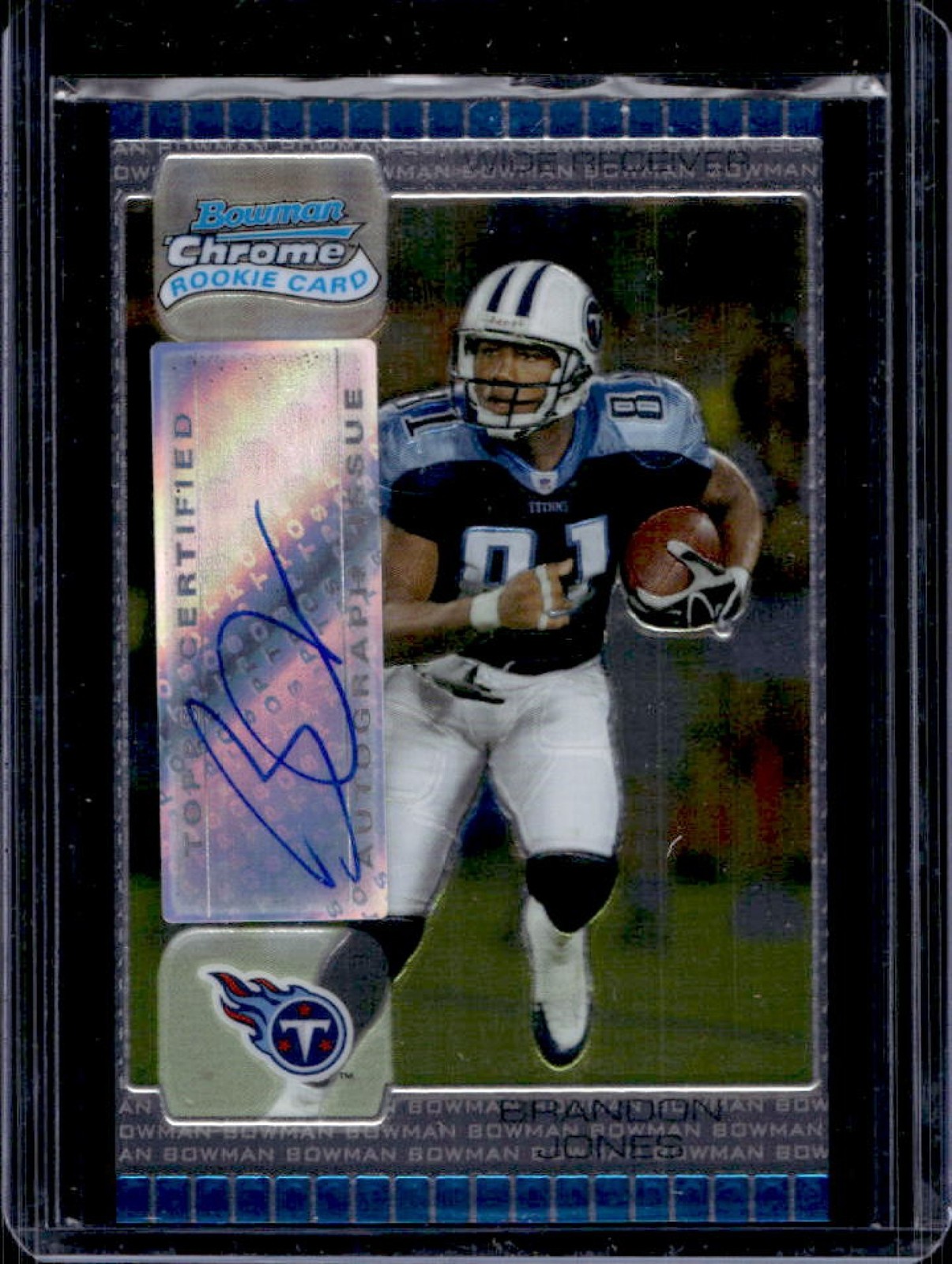 Brandon Jones Bowman Chrome #238 Autograph