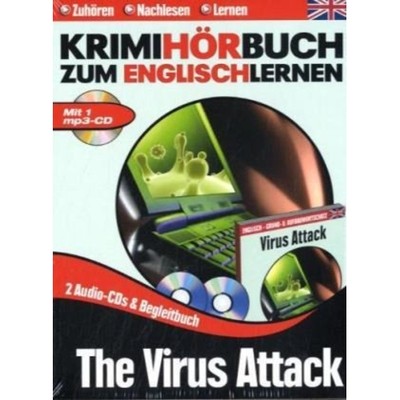 The Virus Attack. Krimi-Hörbuch zum Englisch lernen. 2 Audio-CDs & Begleitbuch
