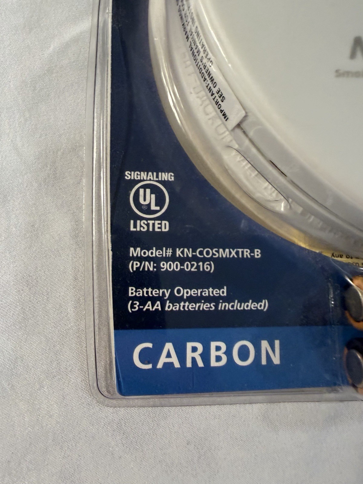 NEW Kidde Intelligent Voice Alarm Smoke and Carbon Monoxide Model KN-COSMXTR-B