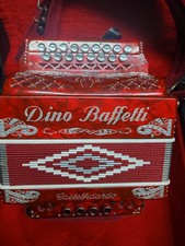 Dino Baffetti organetto diatonico re  4 bassi