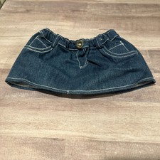 Build A Bear Workshop Blue Jean Denim Skirt