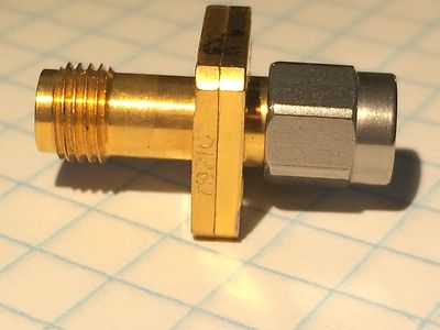  MAURY MICROWAVE (MMC) 7921C  2.4mm female to 2.4mm male adapter  DC to 50 GHz