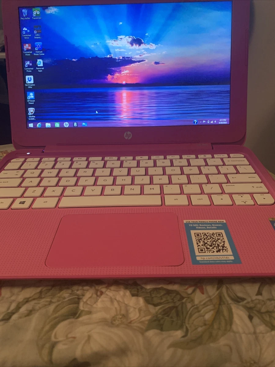 Pink Windows 10 PC Laptops & Netbooks Less Than 12 in Screen for