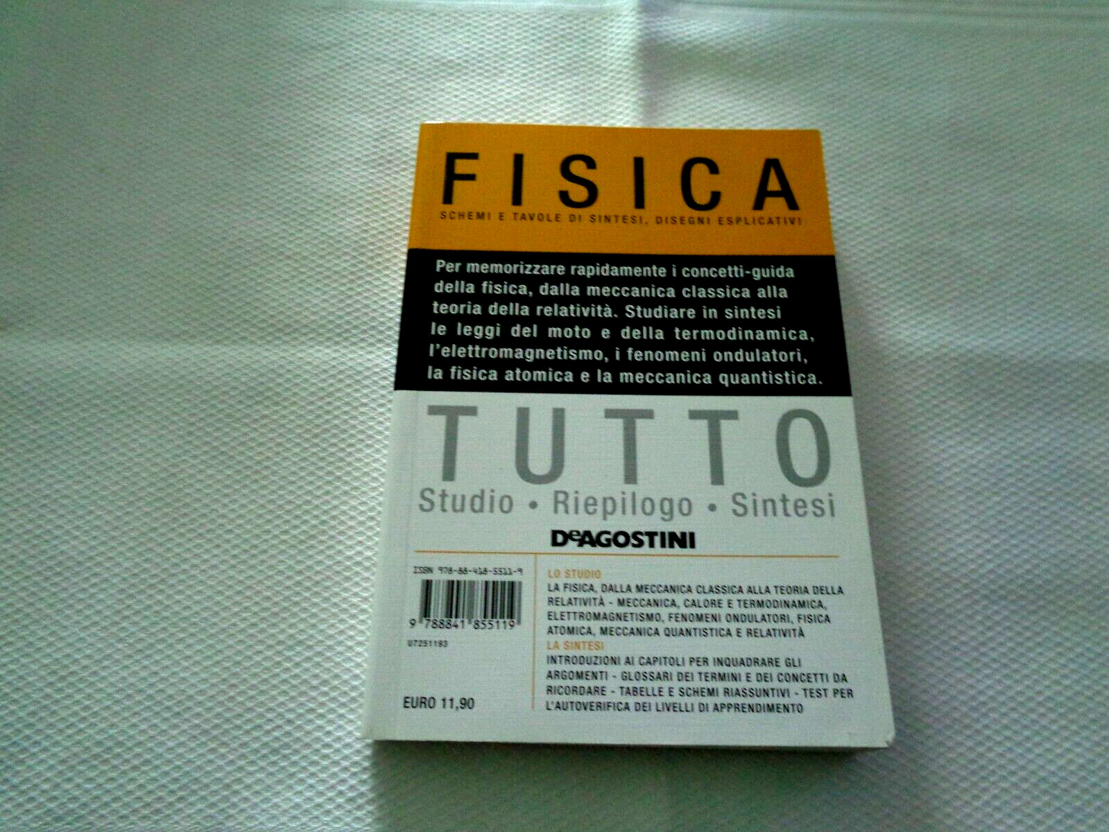 TUTTO FISICA STUDIO RIEPILOGO SINTESI SCHEMI TAVOLE DI SINTESI DISEGNI DE AGOSTI