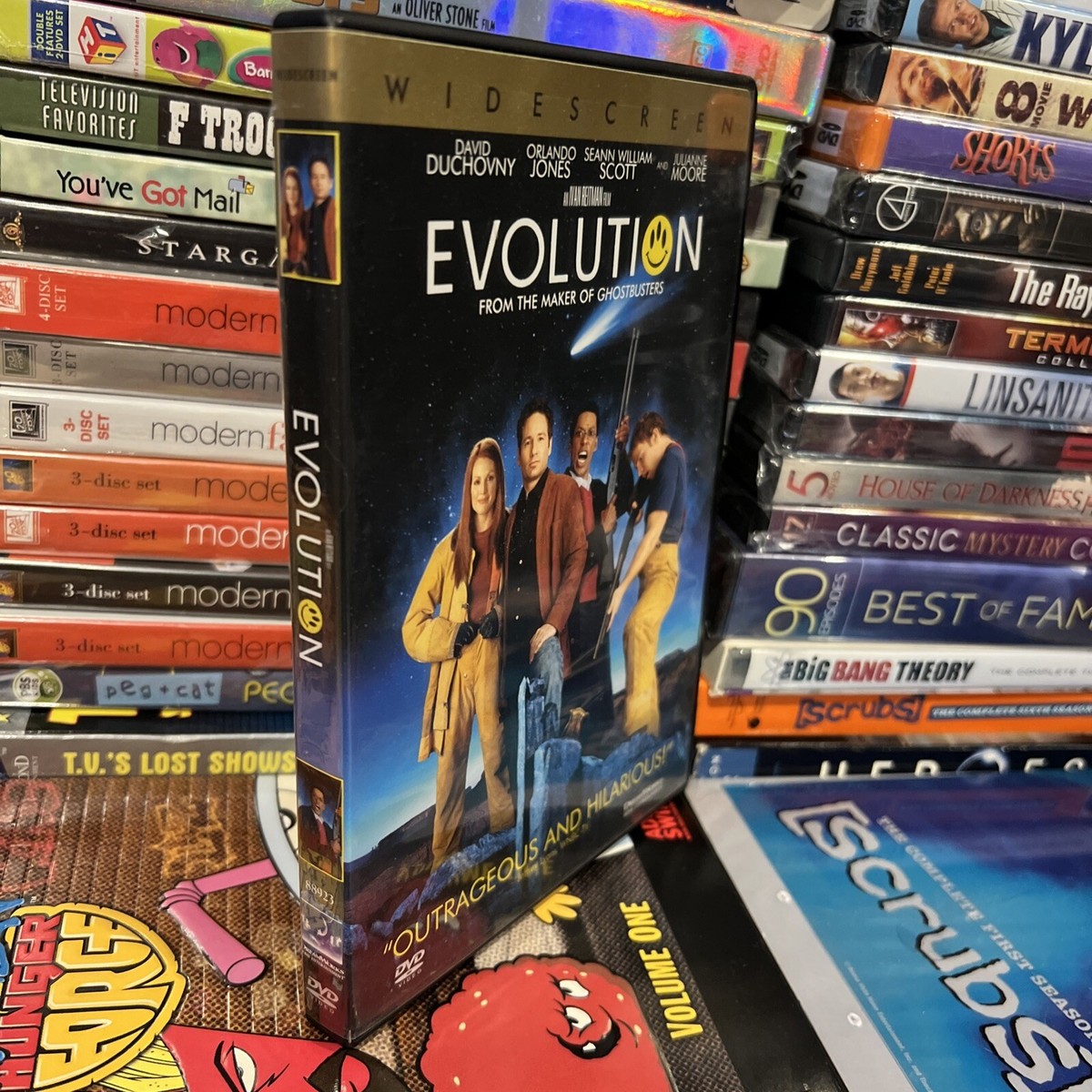 Evolution 2001 DVD Comedy David Duchovny Julianne Moore Orlando