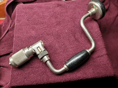 Vintage Stanley 8'' Swing  Bell System-B Ratcheting Brace