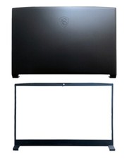 New For MSI Katana GF76 MS-17L1 MS-17L2 Black Top LCD Back Cover  Front Bezel