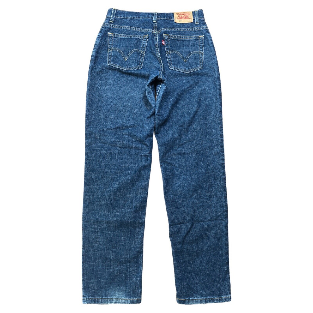 Vtg Levis 550 Relaxed Mom Jeans Tapered Leg High Rise X 32