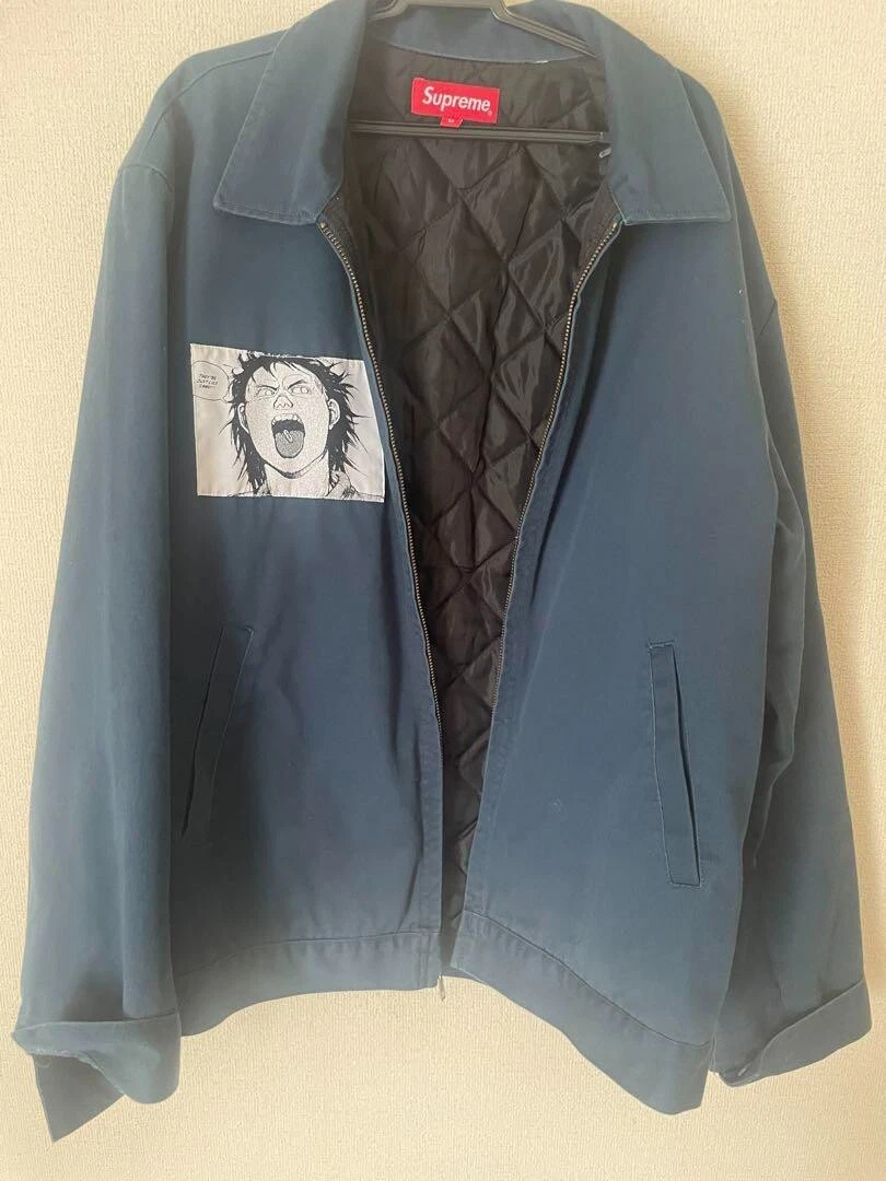 SUPREME AKIRA 17SS WORK JACKET size M used from Japan