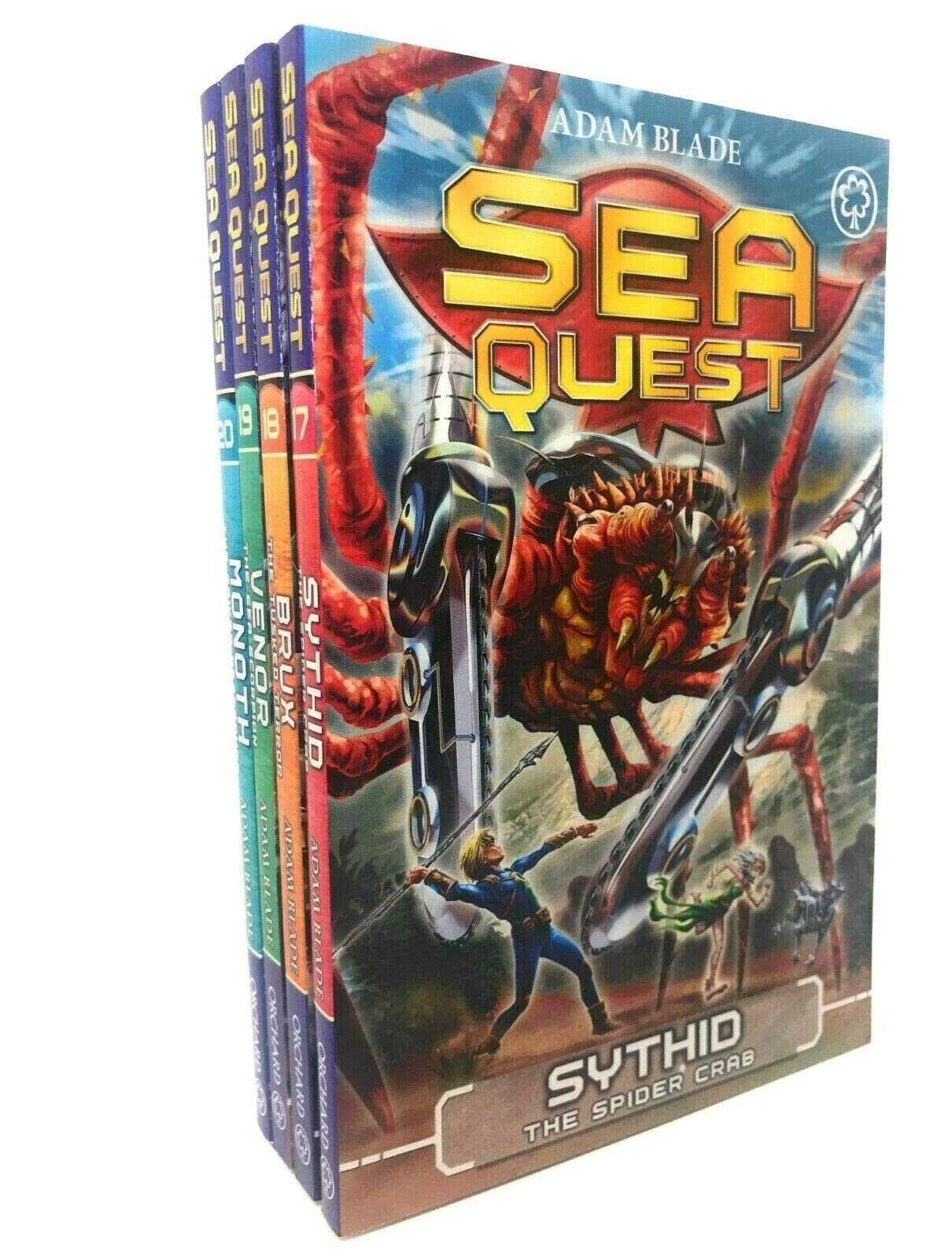 Sea Quest Series 5 Collection 4 Books Set 17-20 By Adam Blade,Venor the Sea ,New