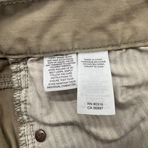 Lucky Brand Pants Size W30 L32 Mens 121 Heritage Slim Brown - Picture 6 of 12