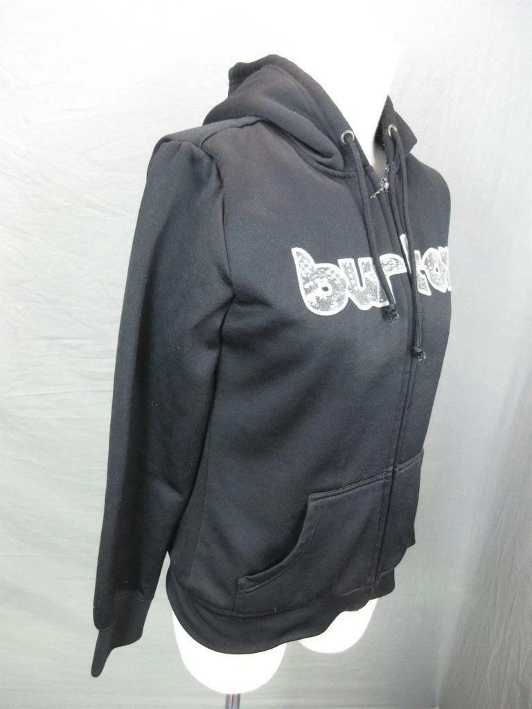 burton athletic full zip side pockets hooded jacket