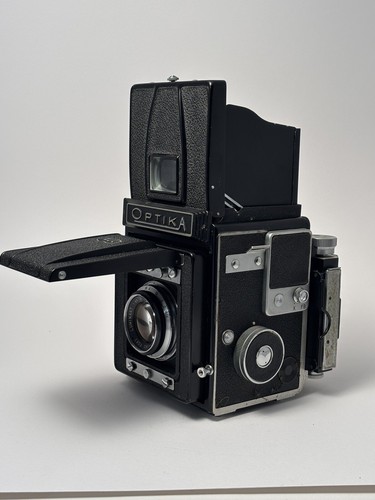 MKK Optika II-A 6x9 6x7 6x6 SLR Medium Format camera Luminant 105 f/3.5 - Bild 2 von 13