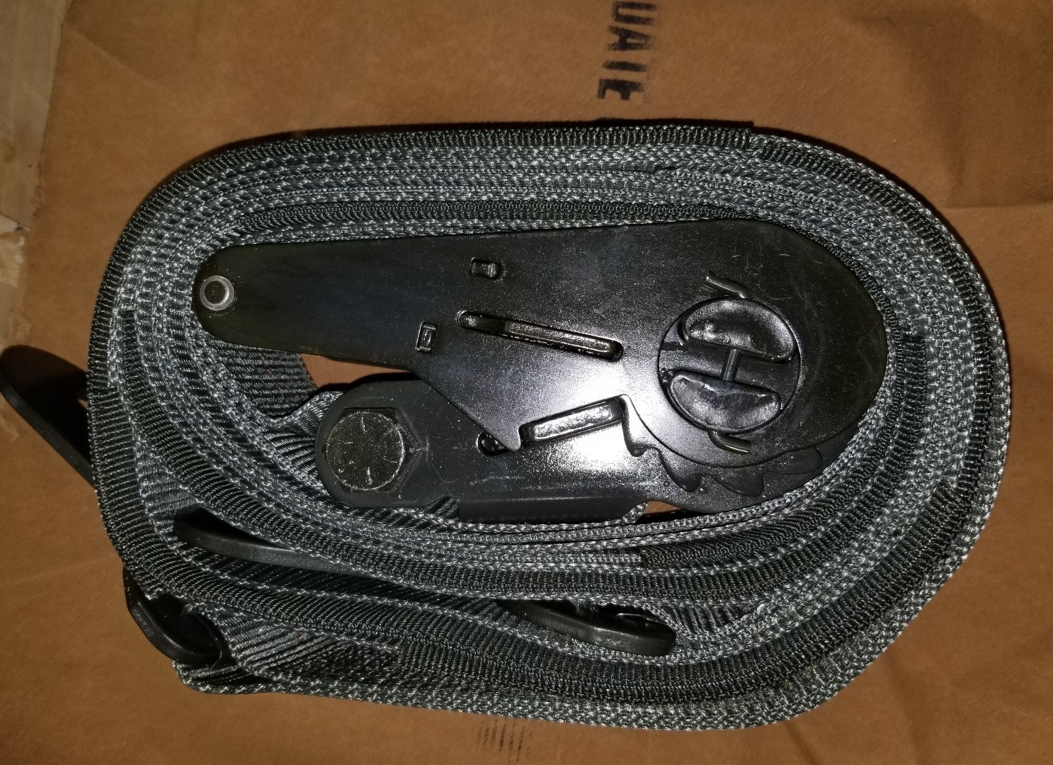 Military Ratchet Strap, Tie Down, Cargo, Aircraft 3 Inch x 12 Ft 5000lb