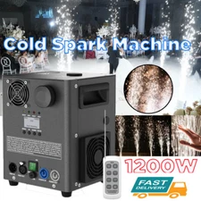 1200W Cold Spark Machine Powder Firework Stage Effect DMX DJ Wedding Show Bar