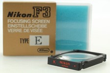 TOP MINT in BOX Case Nikon F3 Focusing Screen Type K Grid-Mat Style from Japan
