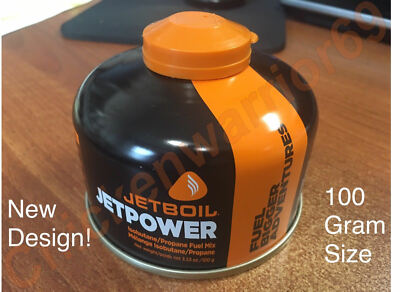 Jetboil Jetpower 100gm 100 g NEW Camping Fuel Gas Canister Lightest Made! JF100