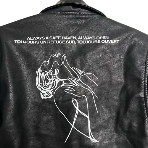 Neue MNML Leder Moto Jacke - Bild 4 von 5
