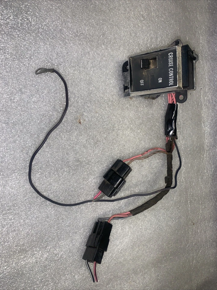 1971 1972 1973 CADILLAC DEVILLE FLEETWOOD ELDORADO CRUISE CONTROL DASH SWITCH - Image 3 of 4